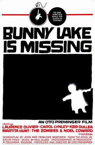 Bunny Lake is Missing Movie Poster Print