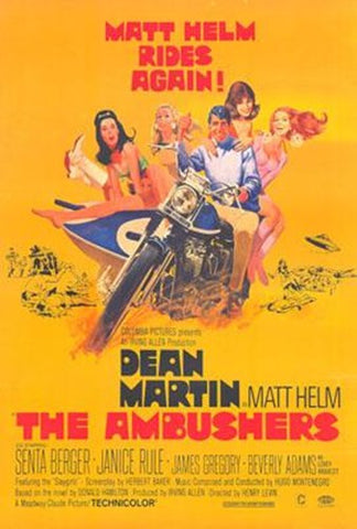 The Ambushers Movie Poster Print