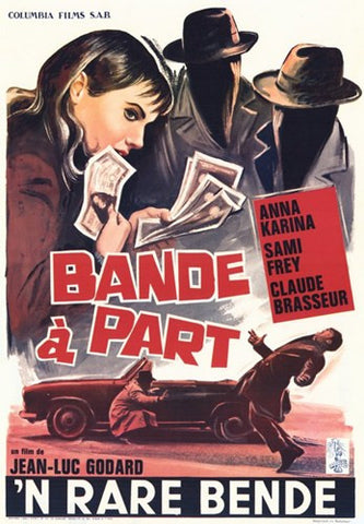 Band of Outsiders Movie Poster Print