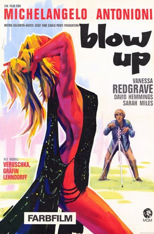 Blow Up Movie Poster Print