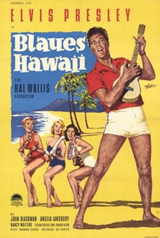 Blue Hawaii Movie Poster Print