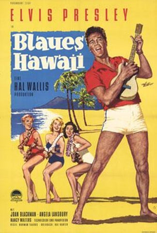 Blue Hawaii Movie Poster Print