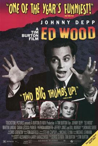 Ed Wood Movie Poster Print
