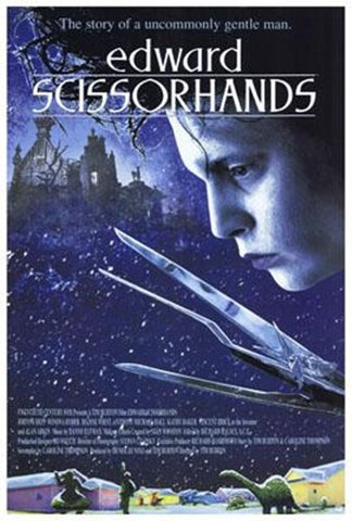 Edward Scissorhands Movie Poster Print
