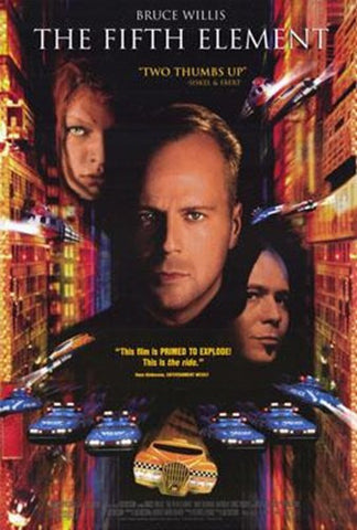 The Fifth Element Movie Poster Print