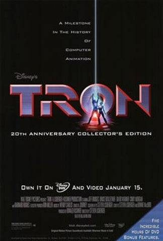 Tron Movie Poster Print