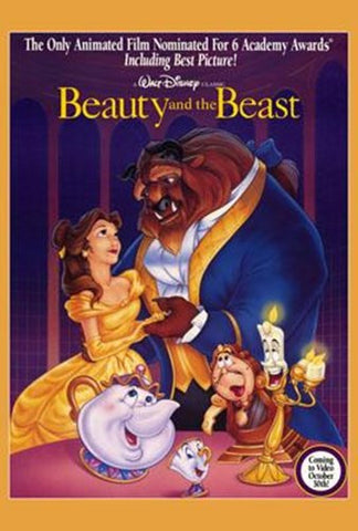 Beauty And The Beast Movie Poster Print