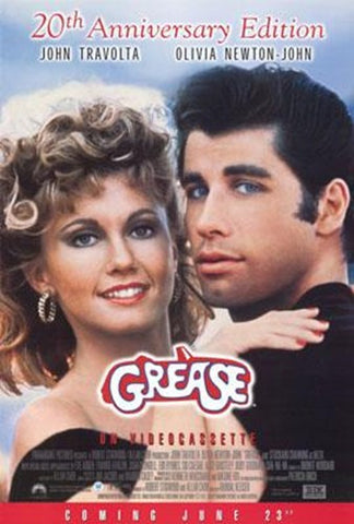 Grease Movie Poster Print