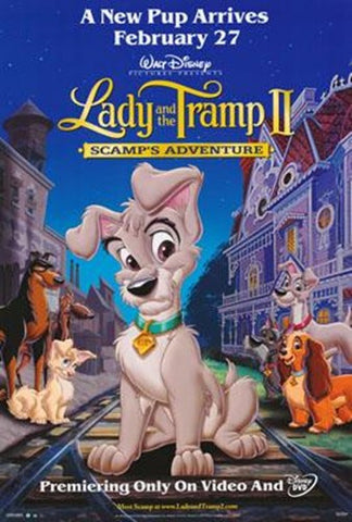 Lady And The Tramp II Movie Poster Print