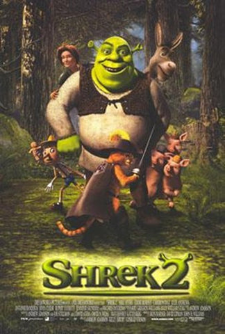 Shrek 2 Movie Poster Print