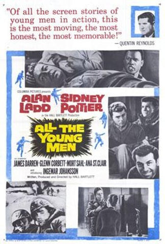 All The Young Men Movie Poster Print