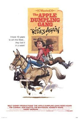 The Apple Dumpling Gang Rides Again Movie Poster Print