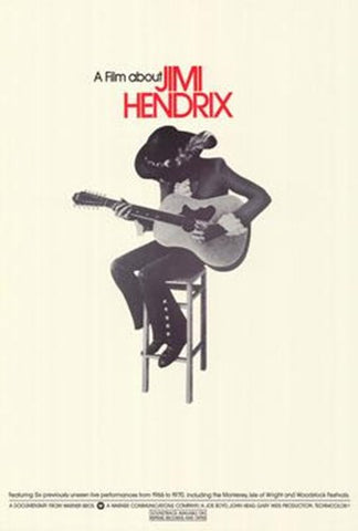 A Film About Jimi Hendrix Movie Poster Print