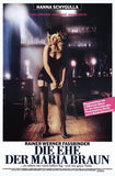 Marriage of Maria Braun Movie Poster Print