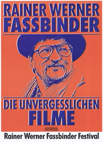 Rainer Werner Fassbinder Movie Poster Print