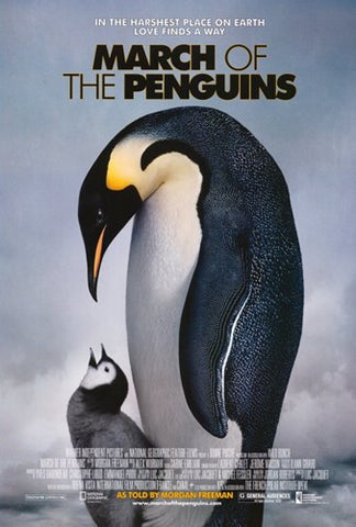March of the Penguins Movie Poster Print