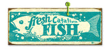 Fresh Fish Wood 17x44