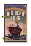 Rainbow Boat Ride Wood 18x30