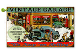 Vintage Garage Wood 18x30