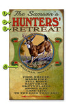 Hunters Retreat (Whitetail Deer) Metal 18x30