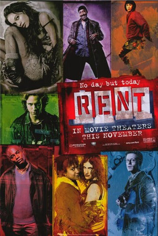 Rent Movie Poster Print