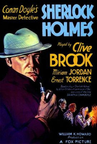 Sherlock Holmes Movie Poster Print