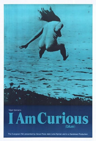 I Am Curious (Blue) Movie Poster Print
