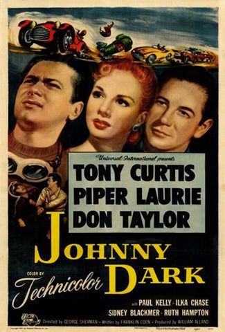Johnny Dark Movie Poster Print
