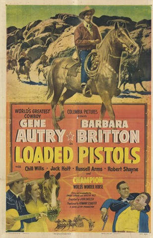 Loaded Pistols Movie Poster Print