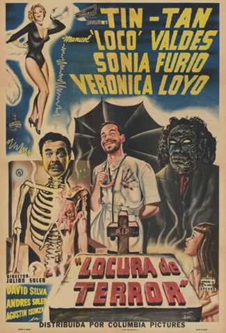 Locura de terror Movie Poster Print