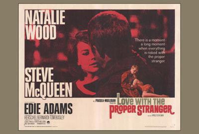 Love With The Proper Stranger Movie Poster Print