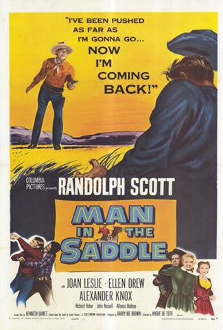 Man in the Saddle Movie Poster Print