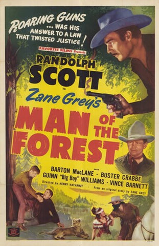 Man of the Forest Movie Poster Print