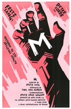 M Movie Poster Print