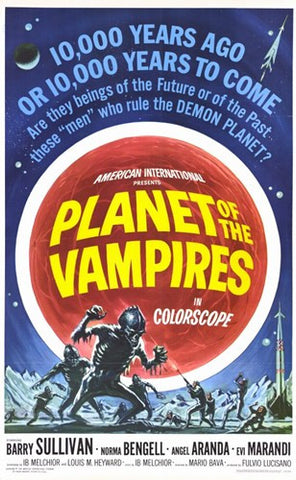 Planet of the Vampires Movie Poster Print