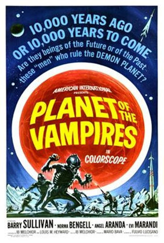 Planet Of The Vampires Movie Poster Print