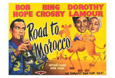 Road To Morocco Movie Poster Print