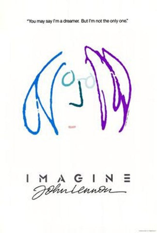 Imagine John Lennon Movie Poster Print