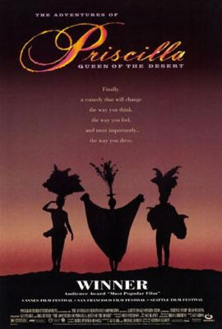 Adventures Of Priscilla  Queen Of The De Movie Poster Print