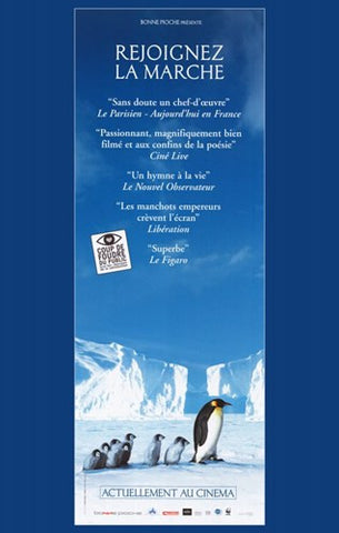 March of the Penguins Movie Poster Print