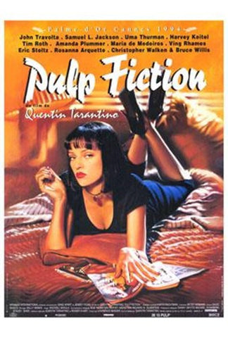 Pulp Fiction Movie Poster Print