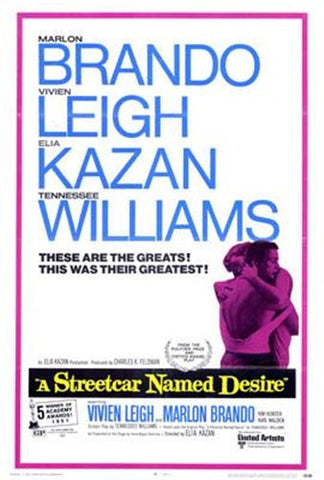 A Streetcar Named Desire Movie Poster Print