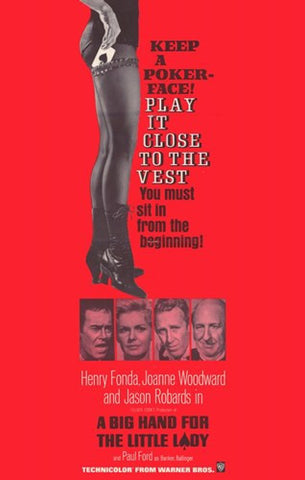 A Big Hand for the Little Lady Movie Poster Print