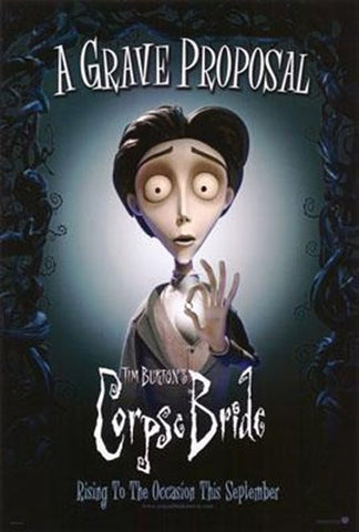 Tim Burton's Corpse Bride Movie Poster Print