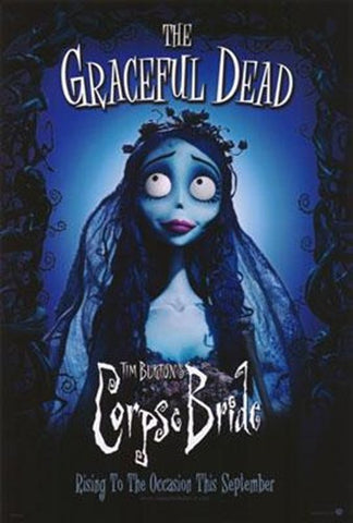 Tim Burton's Corpse Bride Movie Poster Print