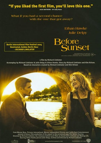 Before Sunset Movie Poster Print