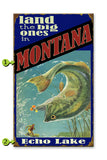 Land the Big Ones (Bass) Metal 18x30