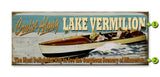 Cruise Along Speedboat Metal 17x44