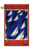 Boat Regatta Race Week Wood 18x30