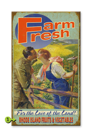 Farm Fresh Wood 28x48